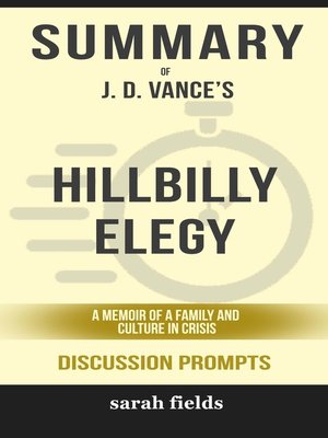 cover image of Summary of Hillbilly Elegy